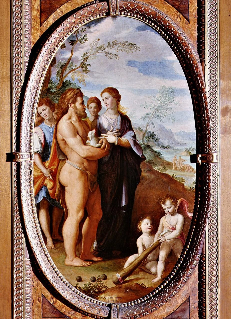 Ercole e Onfale - Palazzo Vecchio, Firenze